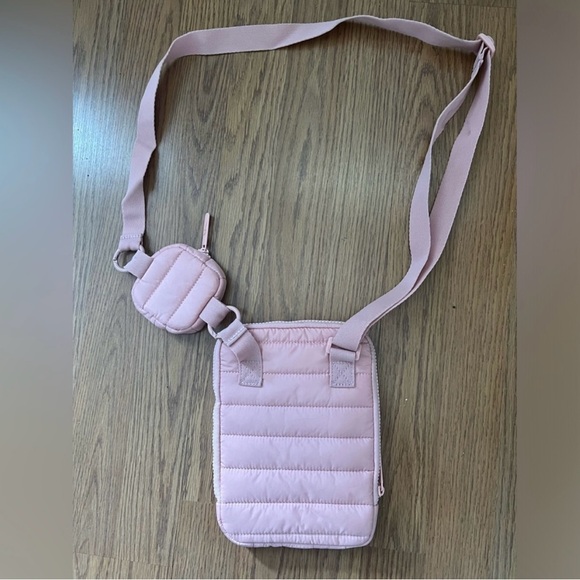 Reebok Women's Pink Crossbody Belt Bag with coin bag - Picture 7 of 10